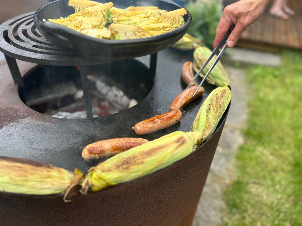 Bålgrill Curved Ø60x70cm